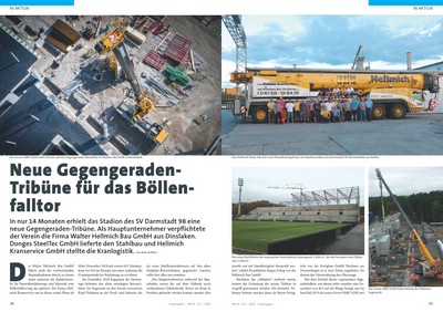 KRANMAGAZIN 131 – Neue Gegengeraden-Tribüne für das Böllenfalltor